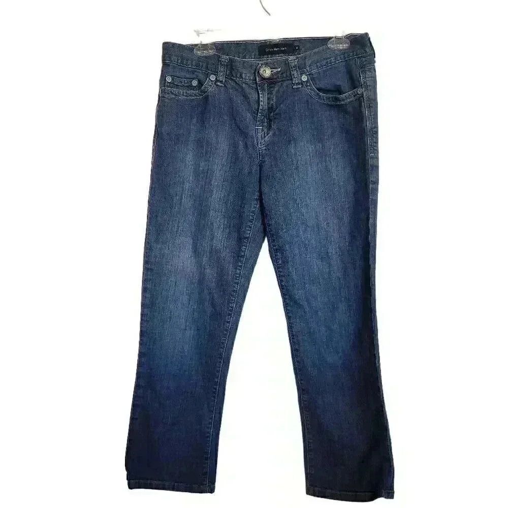 Calvin Klein Women's Medium Wash Blue Cotton/Spandex Denim Jeans